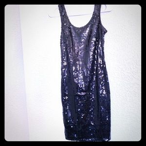 Moda International Dresses | Black Sequin dress